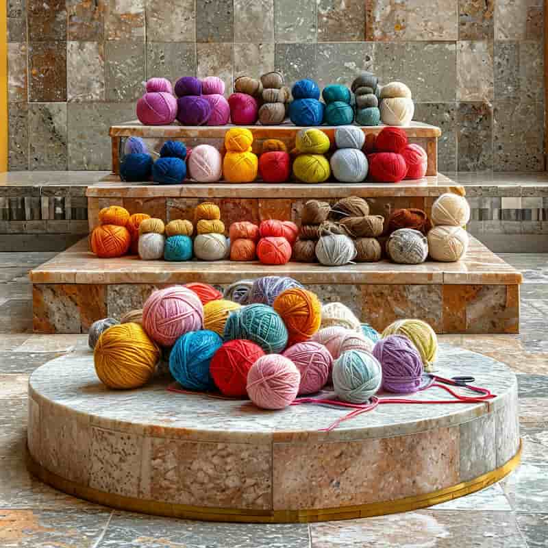 نخ اکریلیک گلیم بافی مناسب بافت گلیم های بادوام